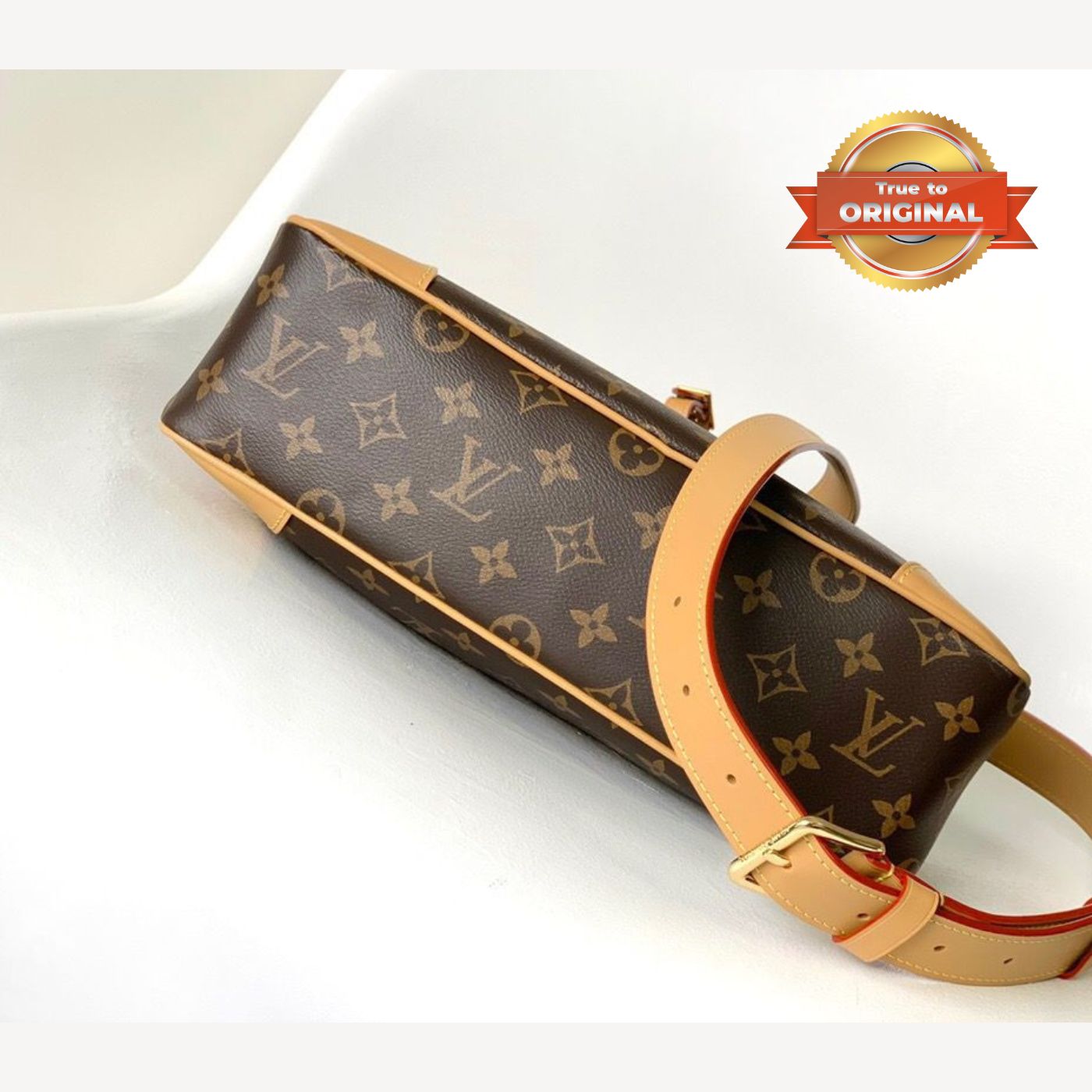 [True-to-ORIGINAL] Louis Vuitton Odeon PM Monogram Canvas Brown For Women 11in/28cm